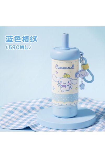 Generic insulated cup for women with tea separator and straw, cold-keeping cu...