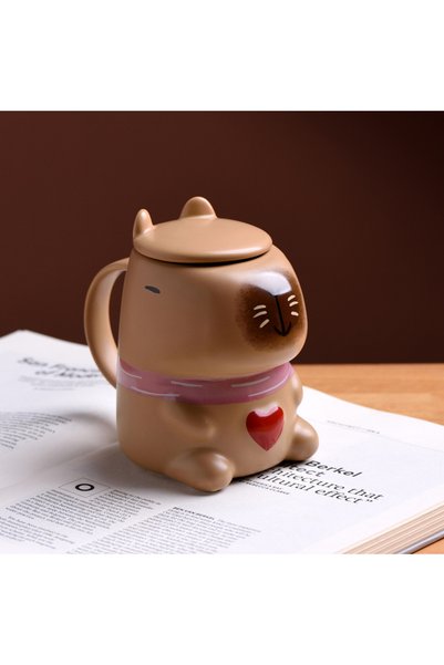 Generic كوب ماء إبداعي بتصميم كرتوني، كوب سيراميك، كوب قهوة للمكتب، كوب حليب،...