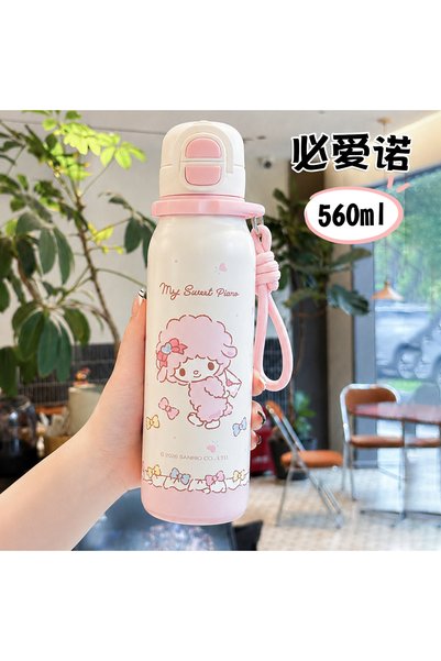 Generic My high-value insulated cup, cute cartoon car coffee cup, portable ha...