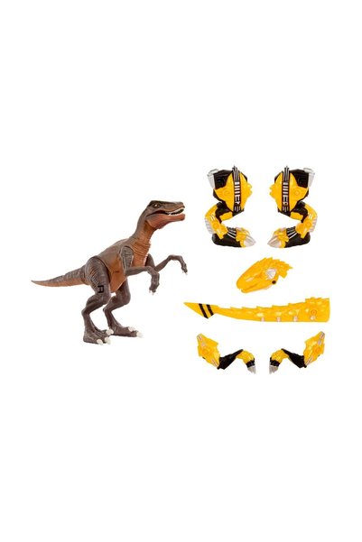 MGA Дисни: Armorsaurs – Жълт раптор „Armor-Up“ (552284)