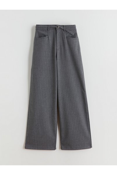 LC Waikiki Quality Pieces from Çelebi Store Wide Leg Striped Girls' Pants
