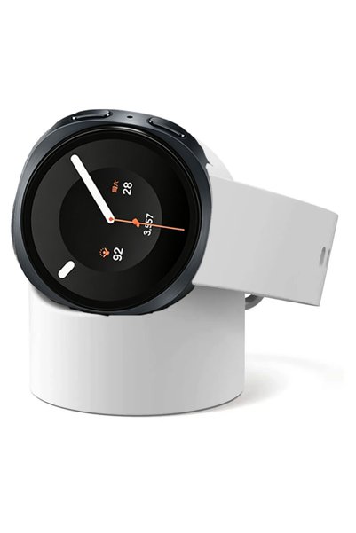 Choice Watch 9 40mm 44mm White Silicone Charging Seat for Samsung Galaxy Watc...