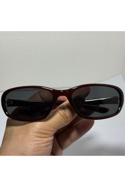 Choice Brown Gray 2026 Slim Frame Cat Eye Sunglasses for Women & Men Retro Sm...