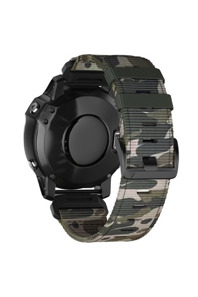 Choice QuickFit 22mm a-Camouflage Grey 22mm 26mm Soft Nylon QuickFit Strap Fo...