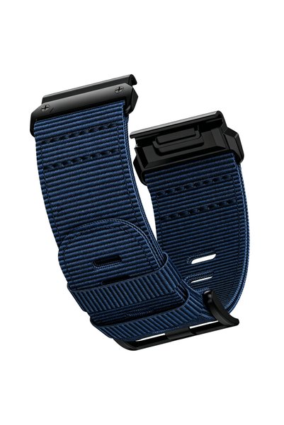 Choice QuickFit 26mm Nylon Blue QuickFit 26mm 22mm Nylon Strap For Garmin Tac...
