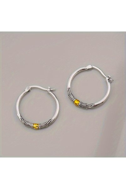 Choice ZY0014-1 Retro Circular Earrings Bohemian Style Classical Style Women'...