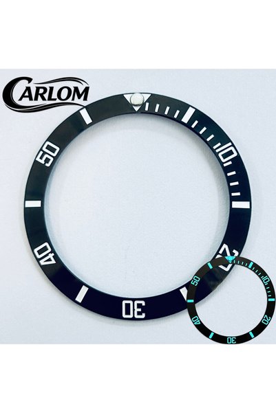Choice Black-Blue Luminous 38mm/30.6mm C3 BGW9 Luminous Black Blue Green Cera...