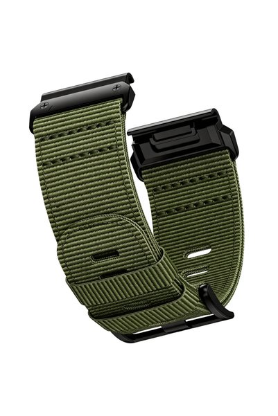 Choice QuickFit 22mm Nylon Army green QuickFit 26mm 22mm Nylon Strap For Garm...