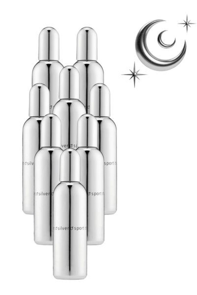 Colour Me 8 قطع عطر رياضي فضي 100 مل