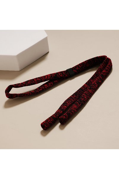 Choice Red and Black Adjustable Eyeglasses Strap Non‑slip Sunglasses Lanyard ...