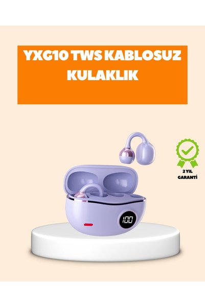 PlentifulYXG10 Klipsli Açık Kulaklık – Spor İçin Uygun, APTX Ses, Ergonomik Yapı