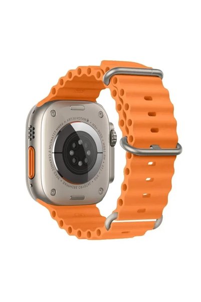 Choice S10-46 42 44 45 49mm 8 orange Ocean strap For Apple Watch Ultra 2 Band...