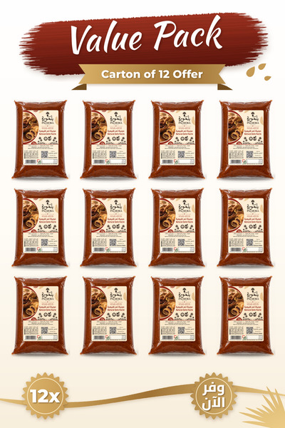 Palmora Natural Date Paste 1kg | Bundle of 12 Packs | Natural Date Paste Mult...