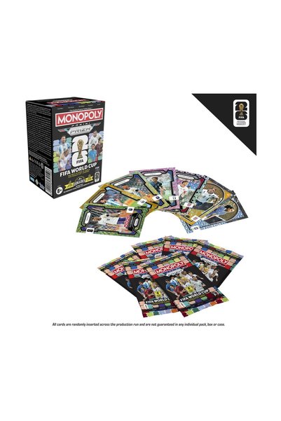 Hasbro Monopoly Panini Prizm: Pachet Booster Cupa Mondială FIFA (Limbă Englez...