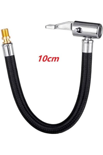 Choice 10cm Car Tire Inflator Hose Inflatable Air Pump Extension Tube Adapter...