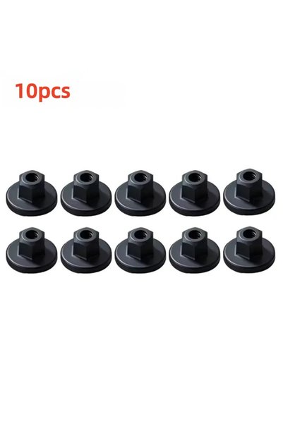 Choice 10pcs 10/50pcs Car Chassis Plastic Screw Grommet Hex Head Self Tapping...