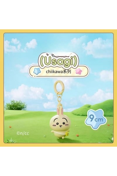 Choice سلسلة مفاتيح WSQ Chiikawa لطيفة، قلادة Usagi Hachiware، زينة كرتونية ل...