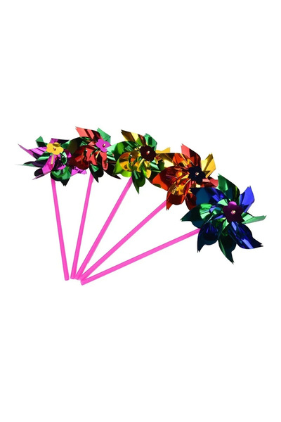 Choice Random Color 6Pcs 6Pcs Plastic Windmill Pinwheel Wind Spinner Kids Toy...
