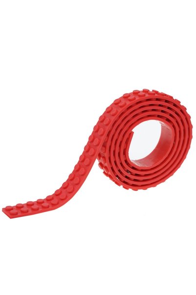 Choice Red 93CM 2x115 Dots Strip Tape Building Blocks Baseplate Toy Adhesive ...