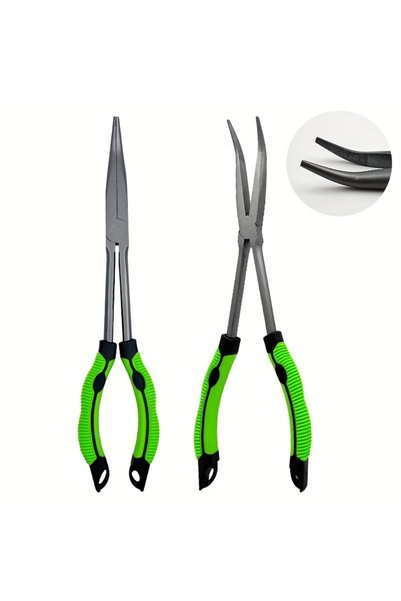 Choice 1pc Professional Fishing Hook Remover Pliers - Heavy-Duty Long Nose, N...