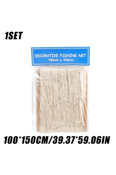 Choice 1 Set S S/L Fishing Net Decor Hanging Ornaments Summer Beach Kids Room...