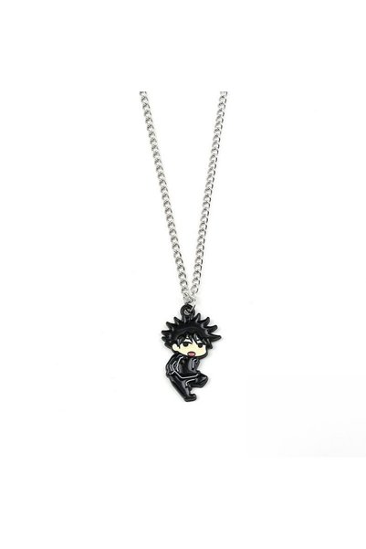 BANDAI Necklace-02 Jujutsu Kaisen Yuji Itadori and Gojo Satoru Necklace New C...