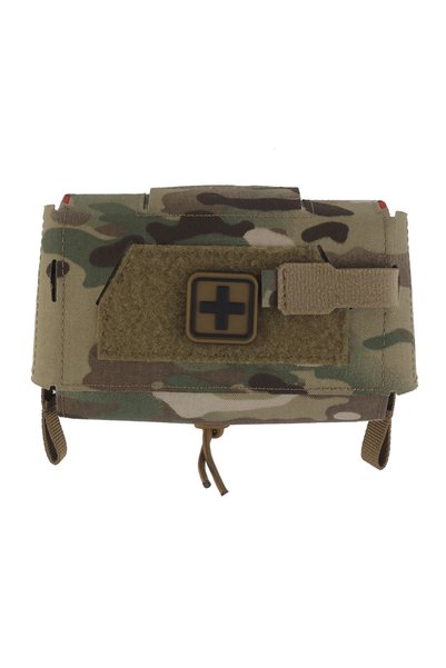 Choice حقيبة إسعافات أولية تكتيكية BP-158MC V3 مدمجة من Airsoft مع نظام Molle...