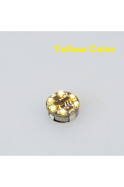 Choice yellow 1pcs Miniature Magnectic Control LED Light 8 Mode Running Light...