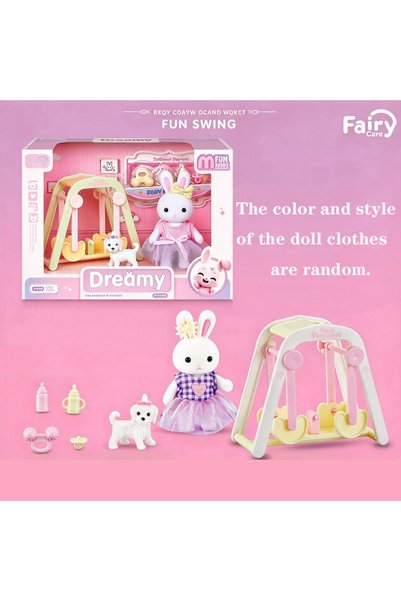 Choice rocking bed Little Rabbit Bedroom Kitchen Outdoor Games Lovely Scene P...