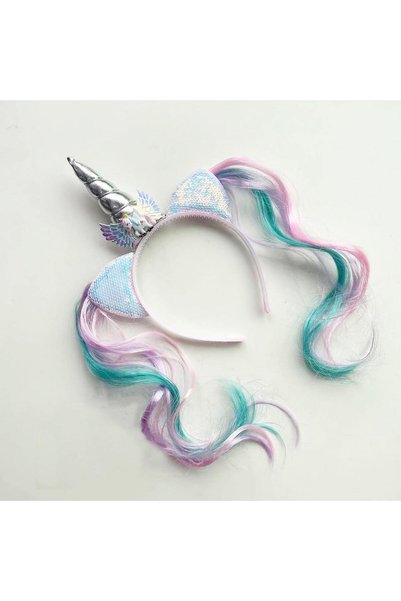 Choice 3 Unicorn Birthday Girl Headband Baby Shower Party Cute Kids Hair Hoop...