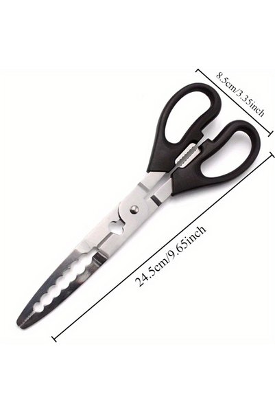 Choice 1pc Long Fishing Pliers Scissor Gripper Stainless Steel Fish Crab Grab...