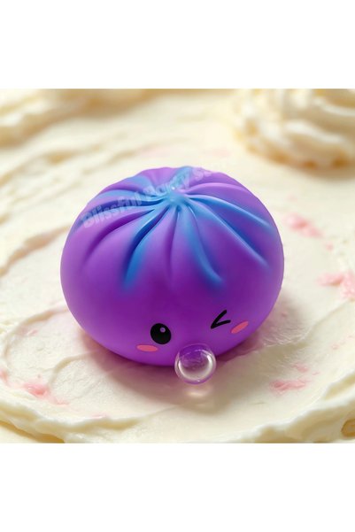Choice StyleE-1pcs Bubble-Blowing Dumpling Squeeze Squishy Soft Slow Rebound ...