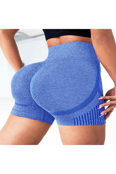 Choice S M Blue Yoga Underpants Seamless High-Elasticity High-Waist Quick-Dry...
