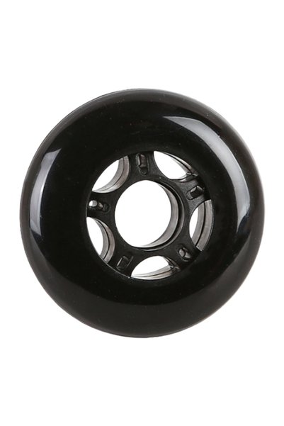 Choice 80mm Black PU Rubber Single Row Inline Skate Wheels 72mm 76mm 80mm 84m...