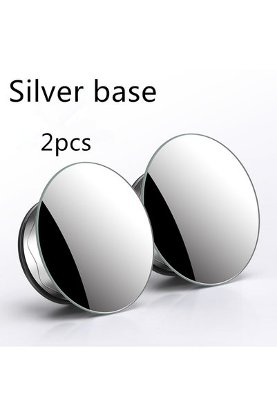 Choice 2PCS 2pcs Wide Angle Car Blind Spot Mirrors 360 Adjustable Car Auxilia...