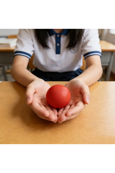Choice 50mm 3A-Hand Exercise Ball for Adults and Childers Foam Round Grip Mas...