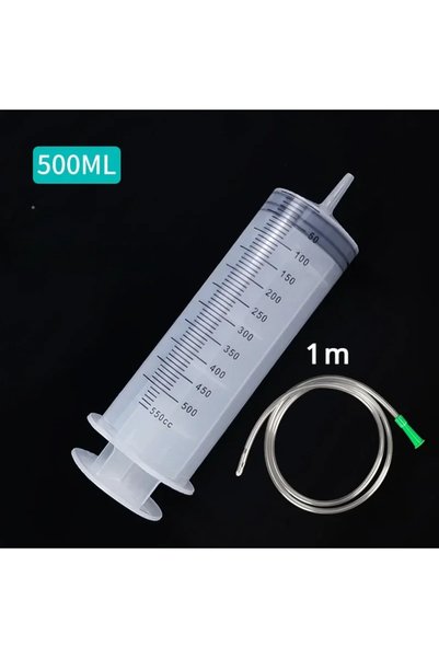 Choice 500ml Large Vacuum Capacity Syringe 100/200/300/500ml Reusable Syringe...