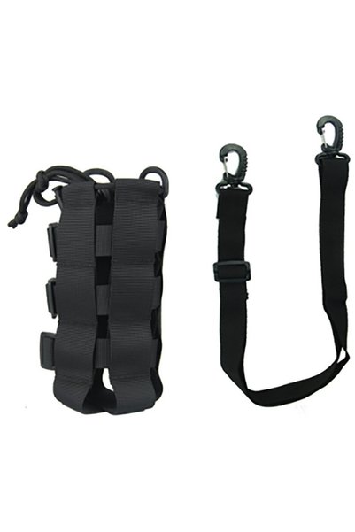 Choice black Tactical Molle Water Bottle Pouch Bag Military Outdoor Travel Hi...