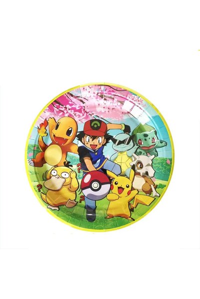 Choice 10pcs 9inch plates Cartoon Pokmoneds Birthday Balloon Decoration Party...