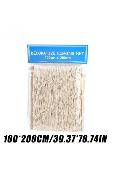 Choice 5 Sets L S/L Fishing Net Decor Hanging Ornaments Beach Theme Kids Room...