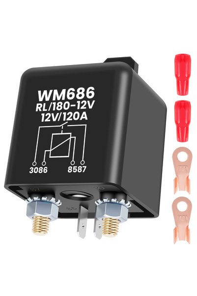 Choice 12V 120A 12V Battery Relay Switch Remote Control Battery Disconnect Cu...