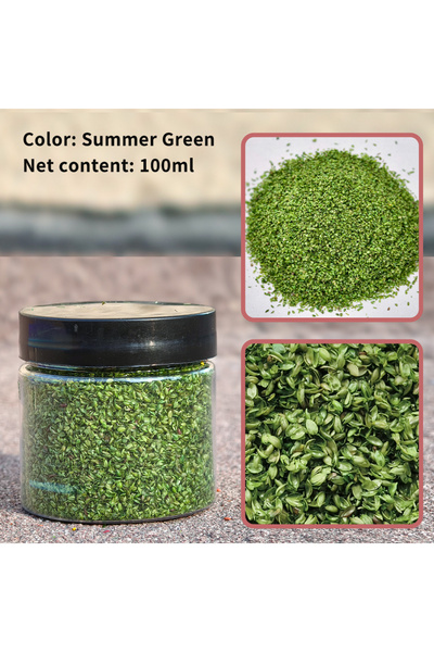 Choice autumn green 140ML Leaves Foliage Landscap Realistic Miniature Leaves ...