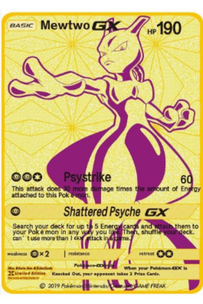 Choice 158 Metal Card Charizard Vmax Gx Gold Monster English Iron Metal Lette...