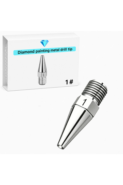 Choice Hexagon 1 Tips New Metal Diamond Art Pen With Large Tip, Multi Diamond...
