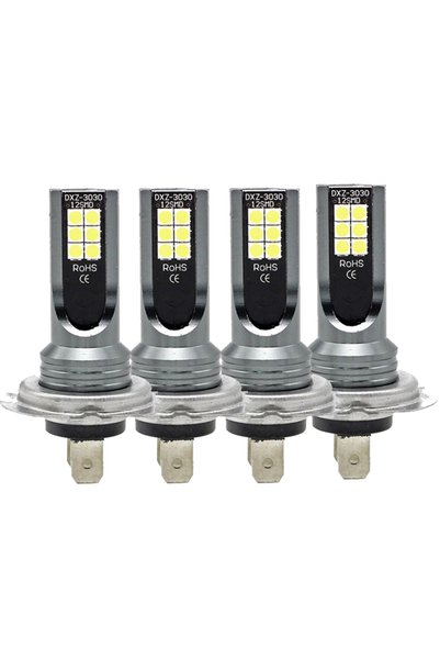Choice H7 4pcs 1/2/4pcs H7 Car Headlight Bulb Kit Waterproof Auto Fog Light C...