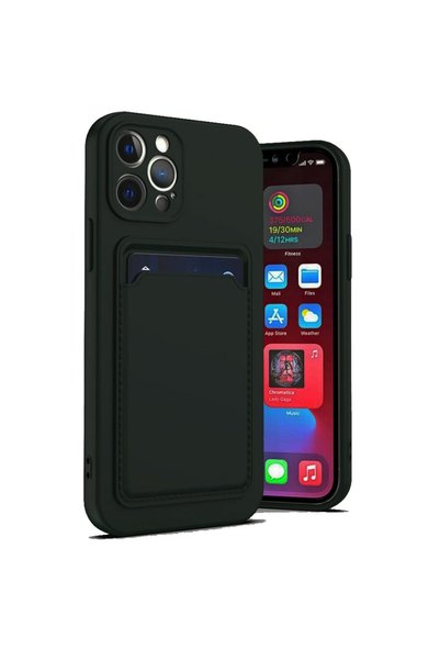 FONIX Husă portofel subțire SlimCard pentru Apple iPhone XR, suport carduri, ...