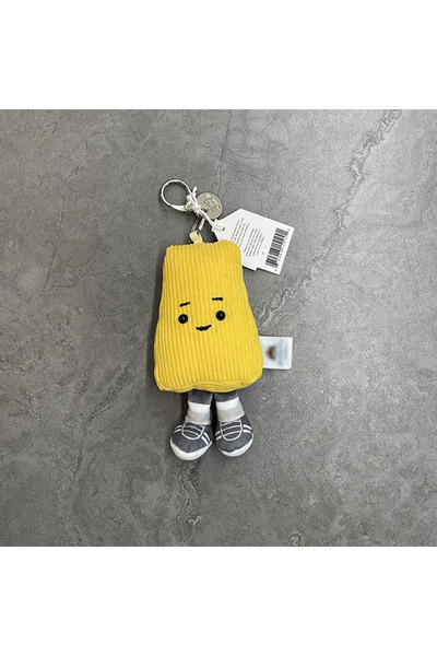 Choice Yellow card Bat Charm, Mummy Keychain, Watermelon Plush Toy, Macaron P...