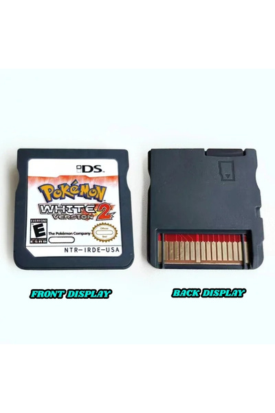 Choice WHITE 2 no box Pokémon Game Card Black and White 1 2 Combined Card Car...