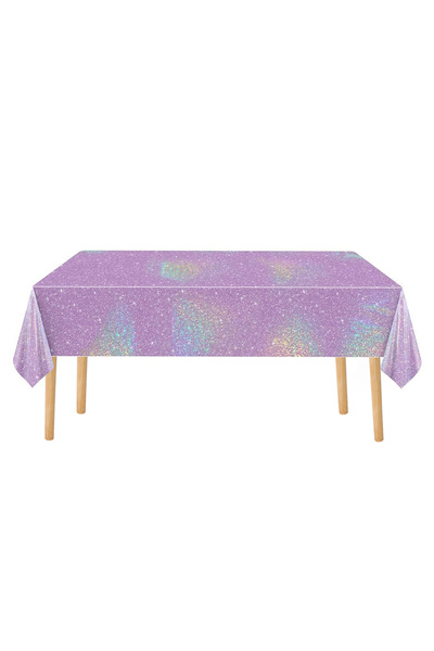 Choice 1Pc A 1/3Pcs Purple Iridescent Holographic Glitter Laser Disposable Ta...