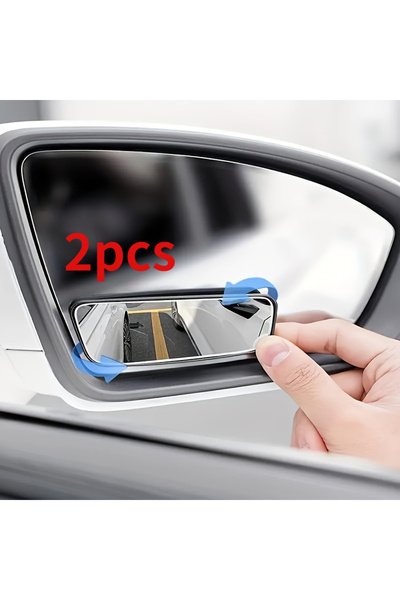 Choice 2pcs 2pcs 2 Blind Spot Mirrors Rectangular High-Definition Glass Frame...